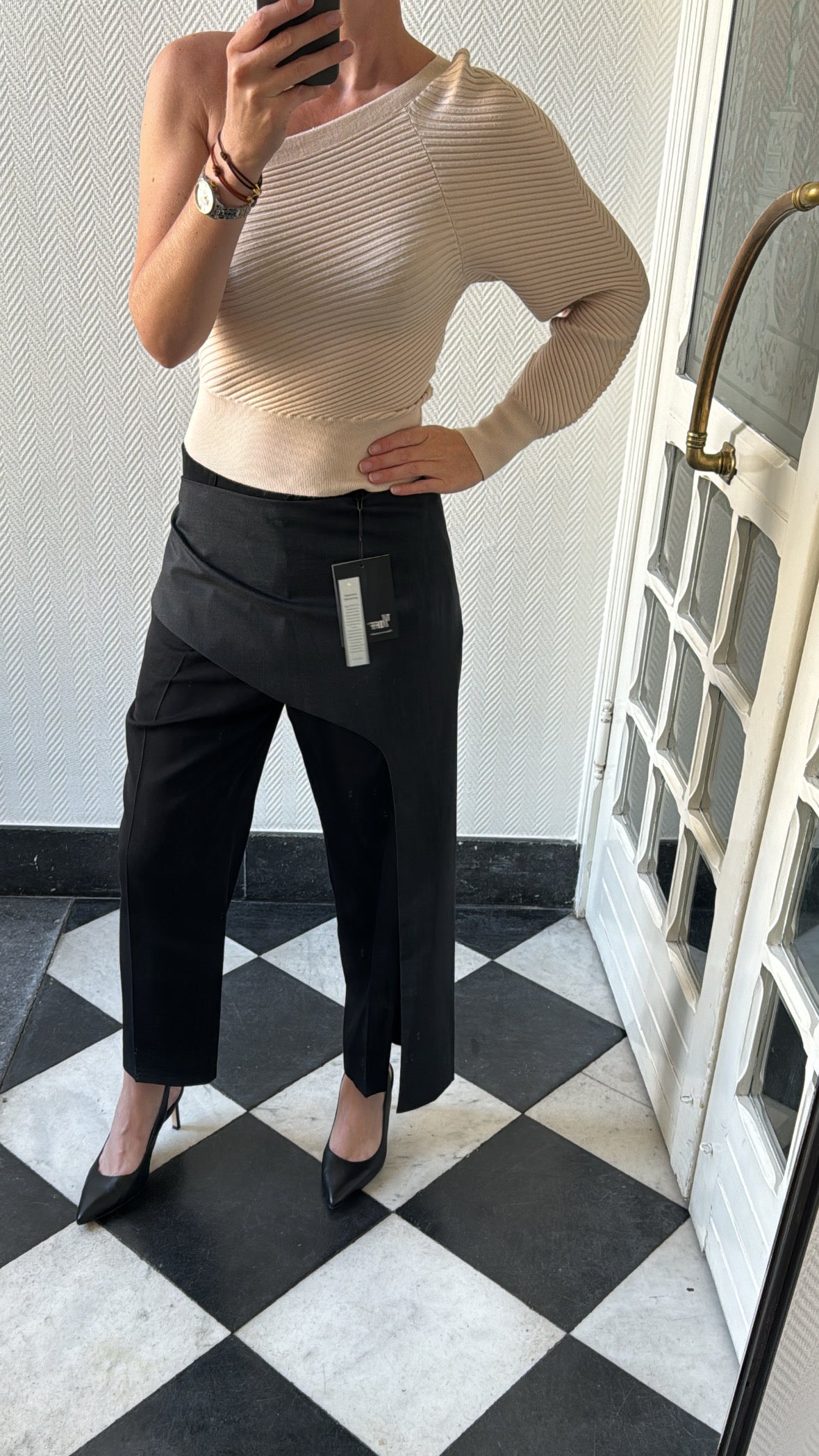 Layover skirt/ pantalon