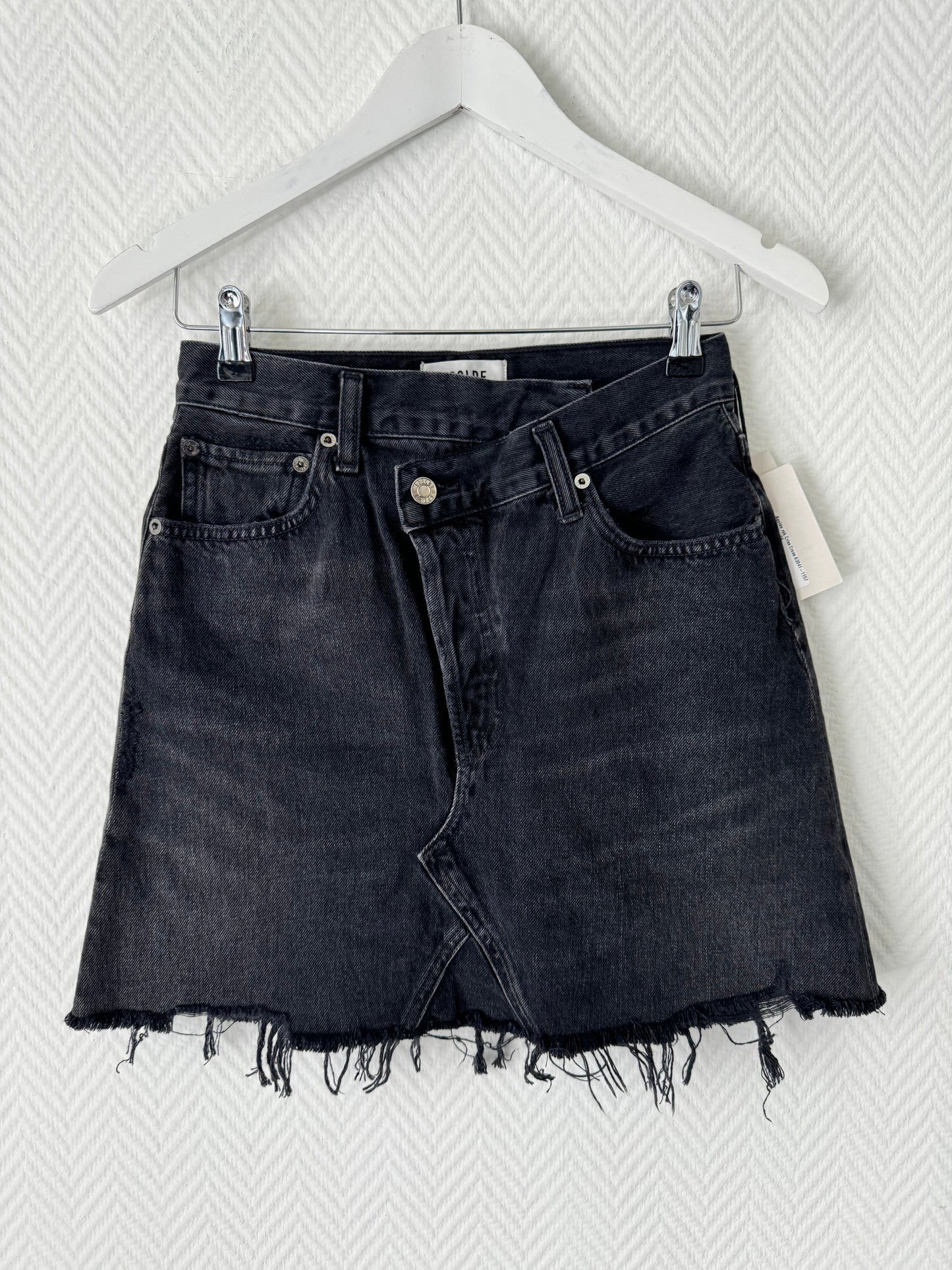 Criss Cross denim skirt (24)