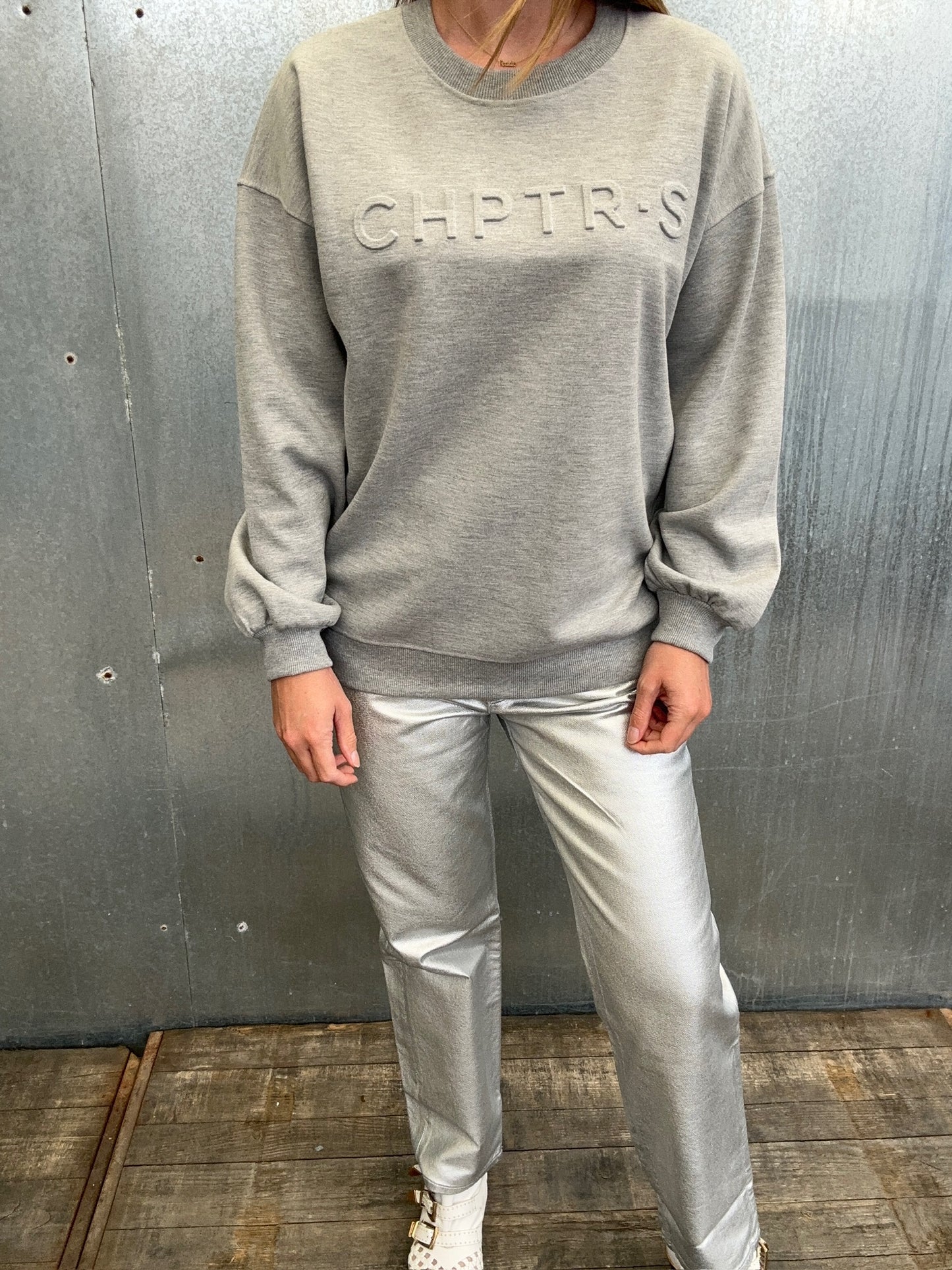 Celeste Sweaters Logo Sweater Grey 38