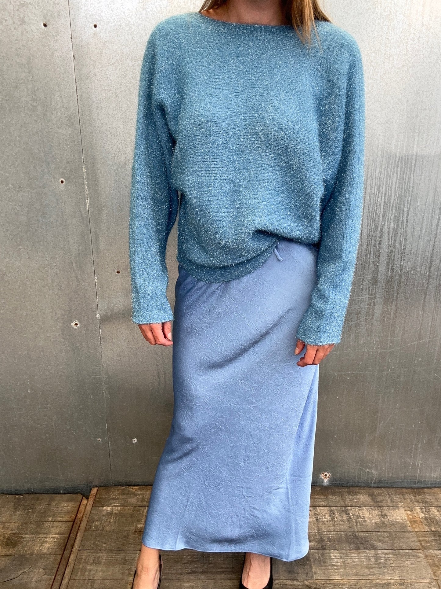 Sinaia skirt azurine blue 38