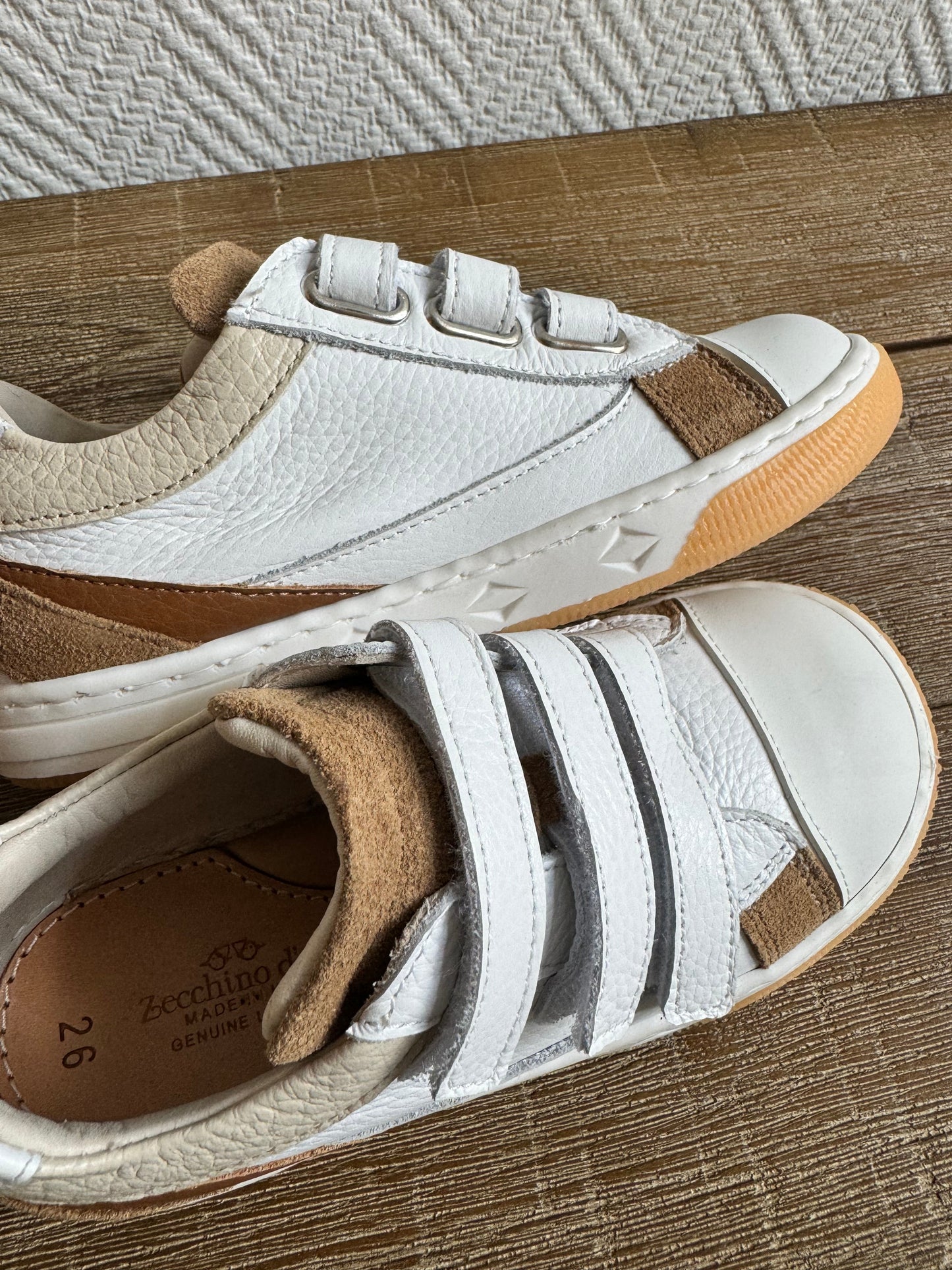 Low White Brown sneaker