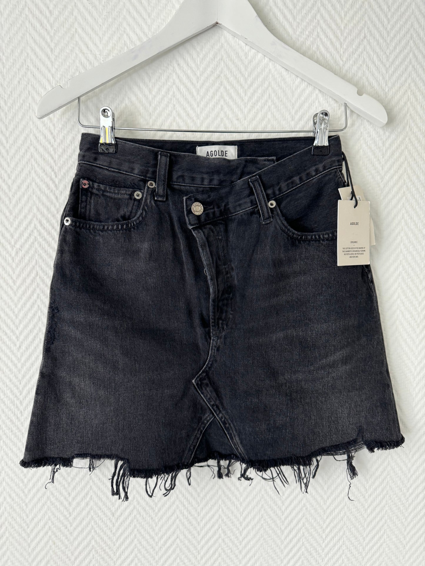 Criss Cross denim skirt (24)