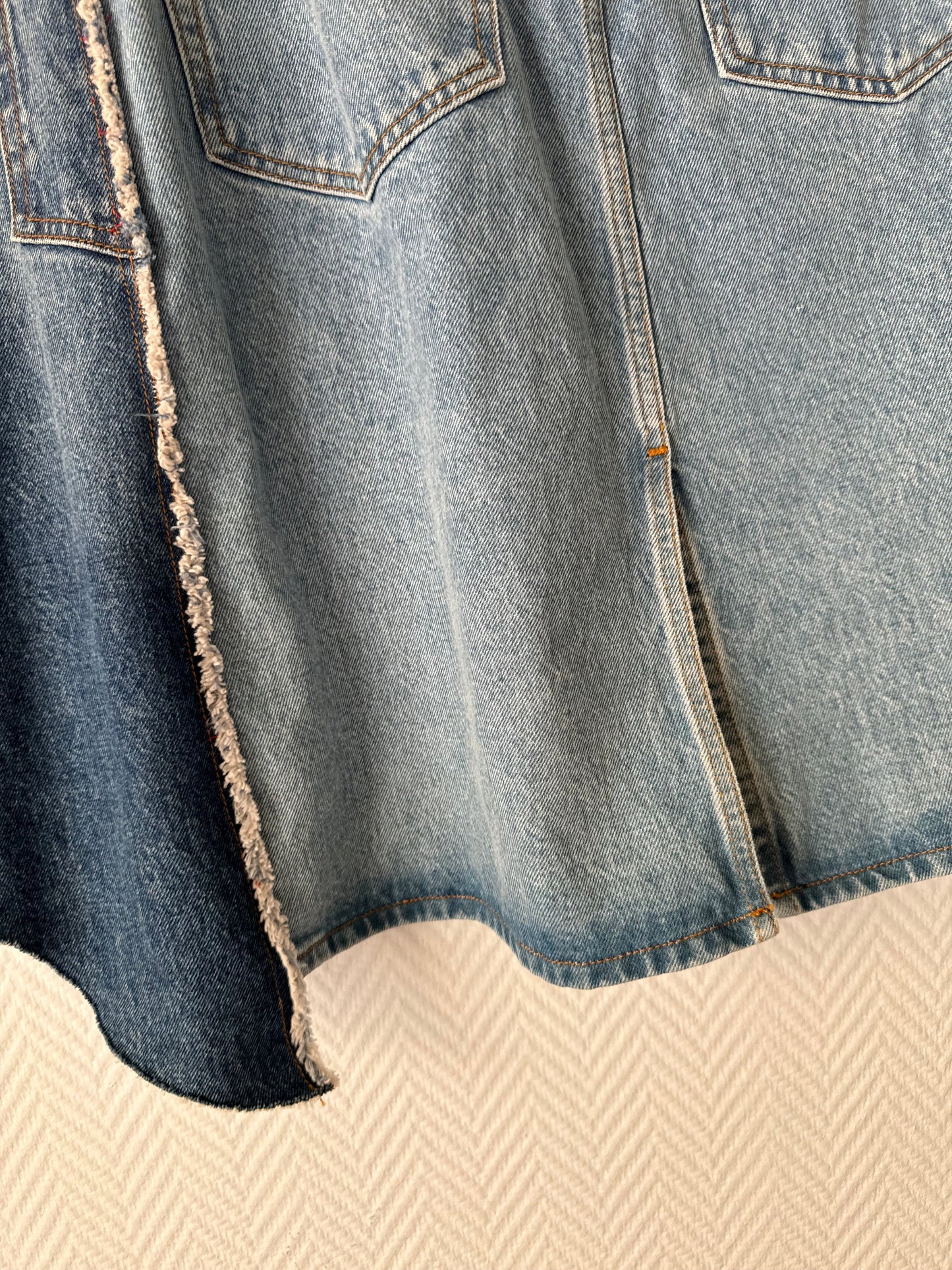 Denim skirt