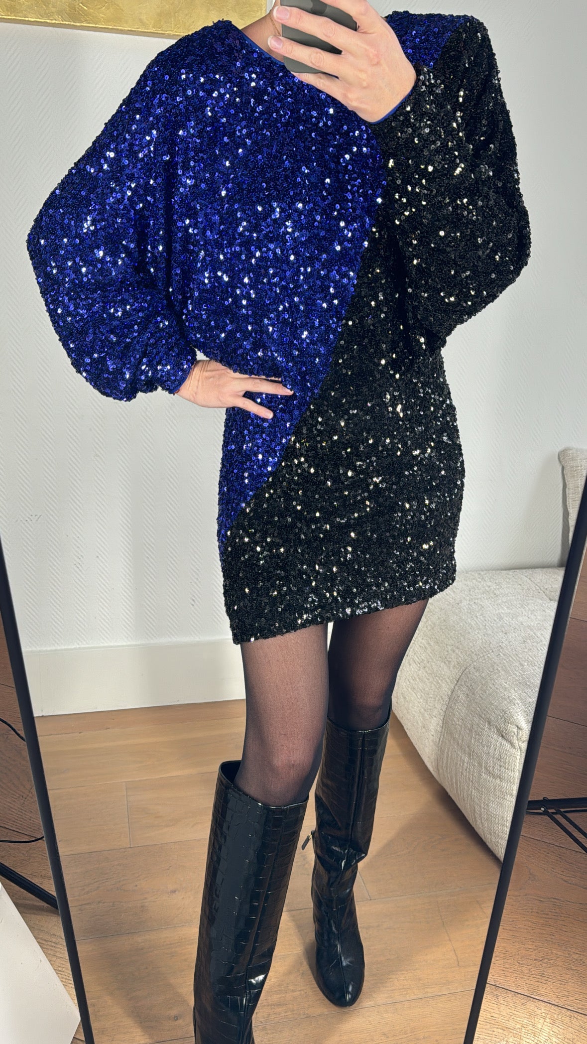 Iris Sequin jurk