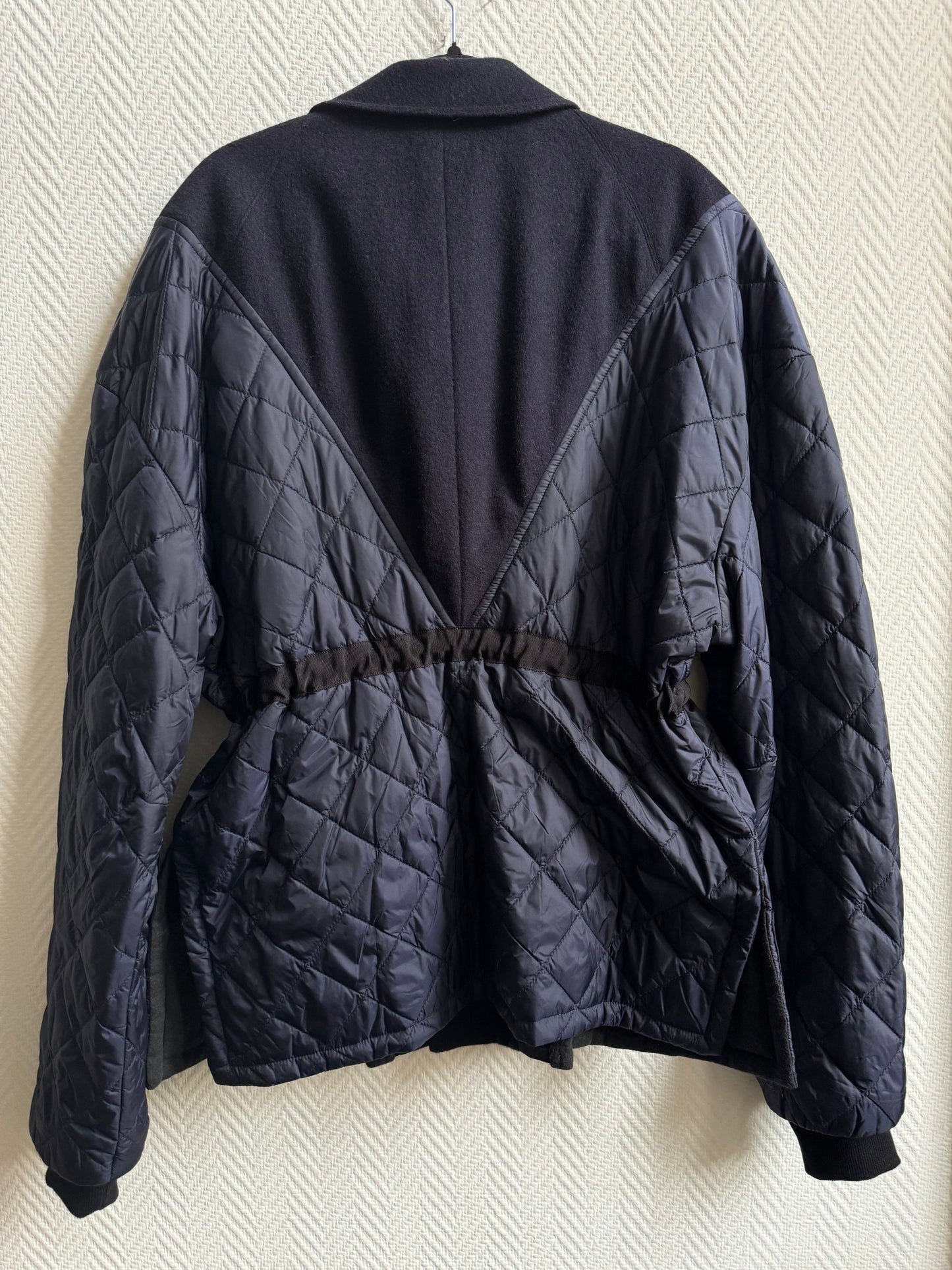 Hybrid quilt puff padded jacket (M/L)