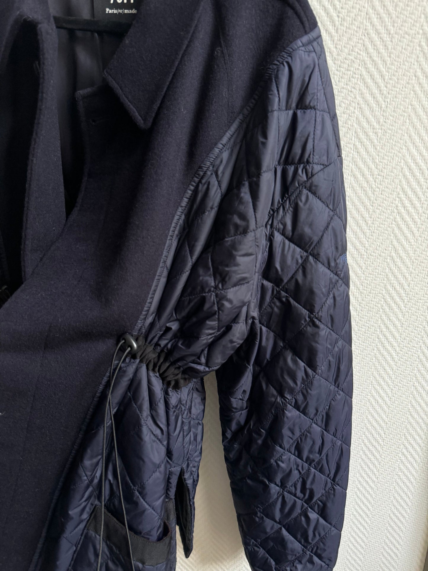 Hybrid quilt puff padded jacket (M/L)