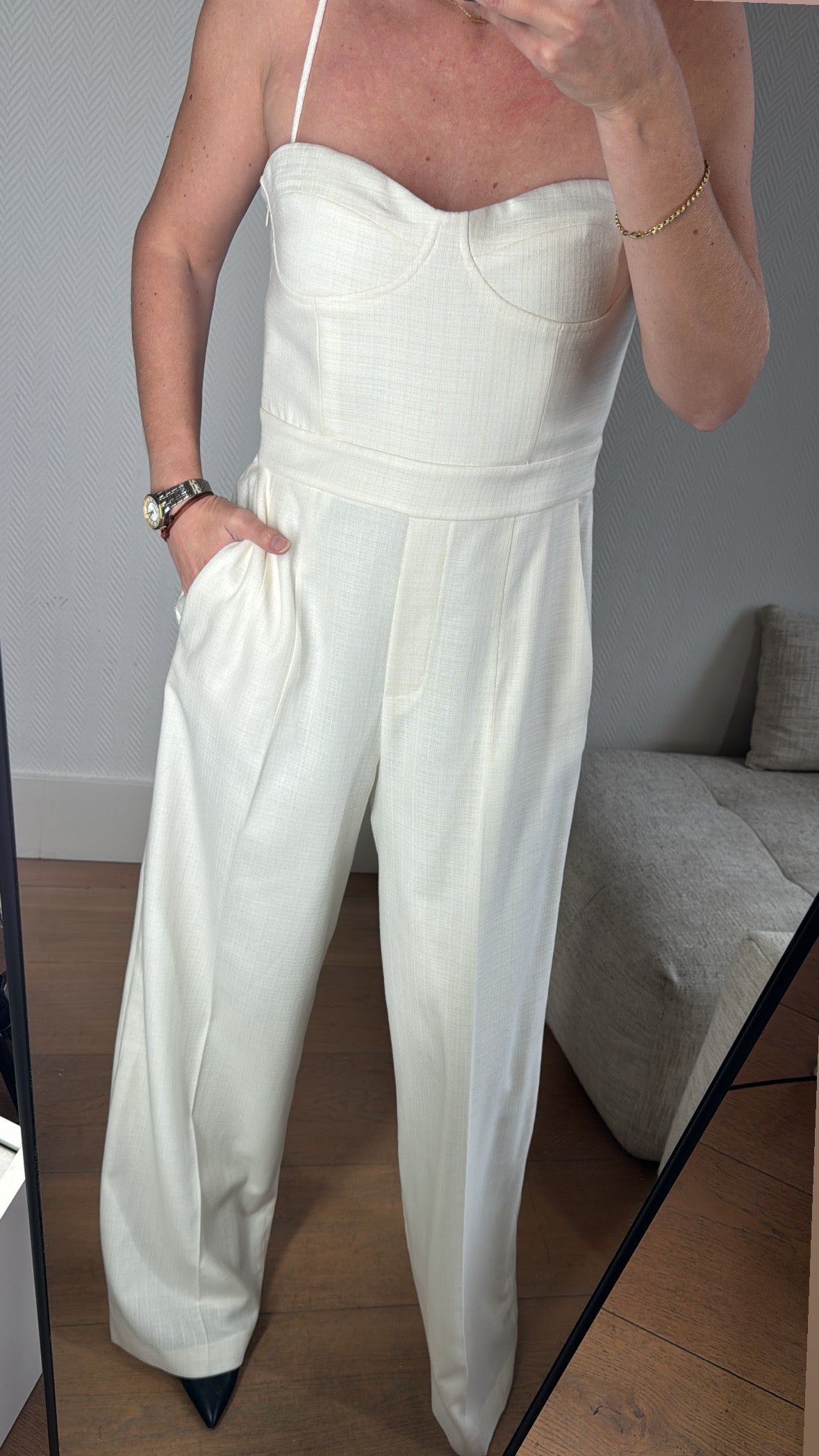 Lauren jumpsuit (L)