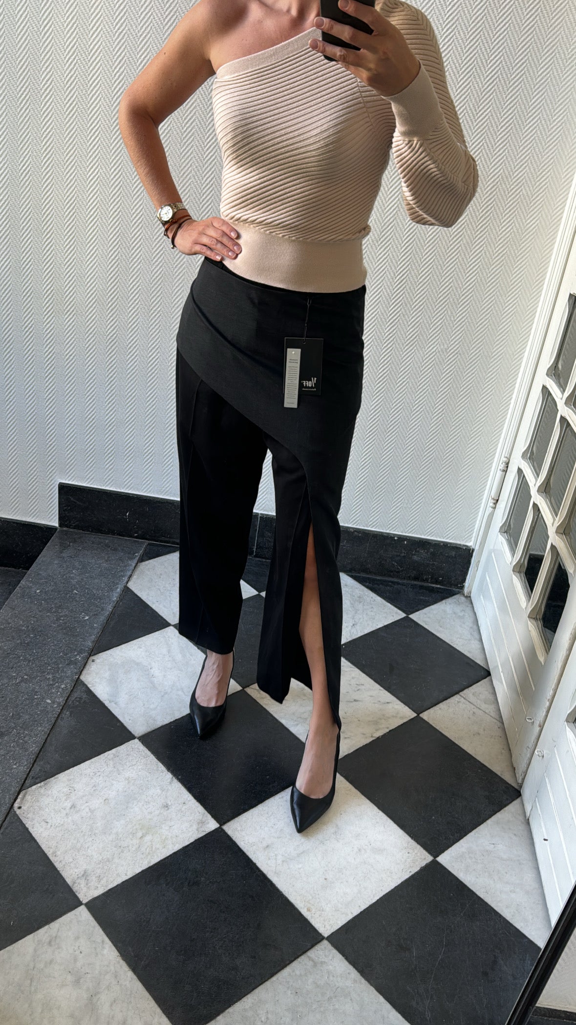 Layover skirt/ pantalon