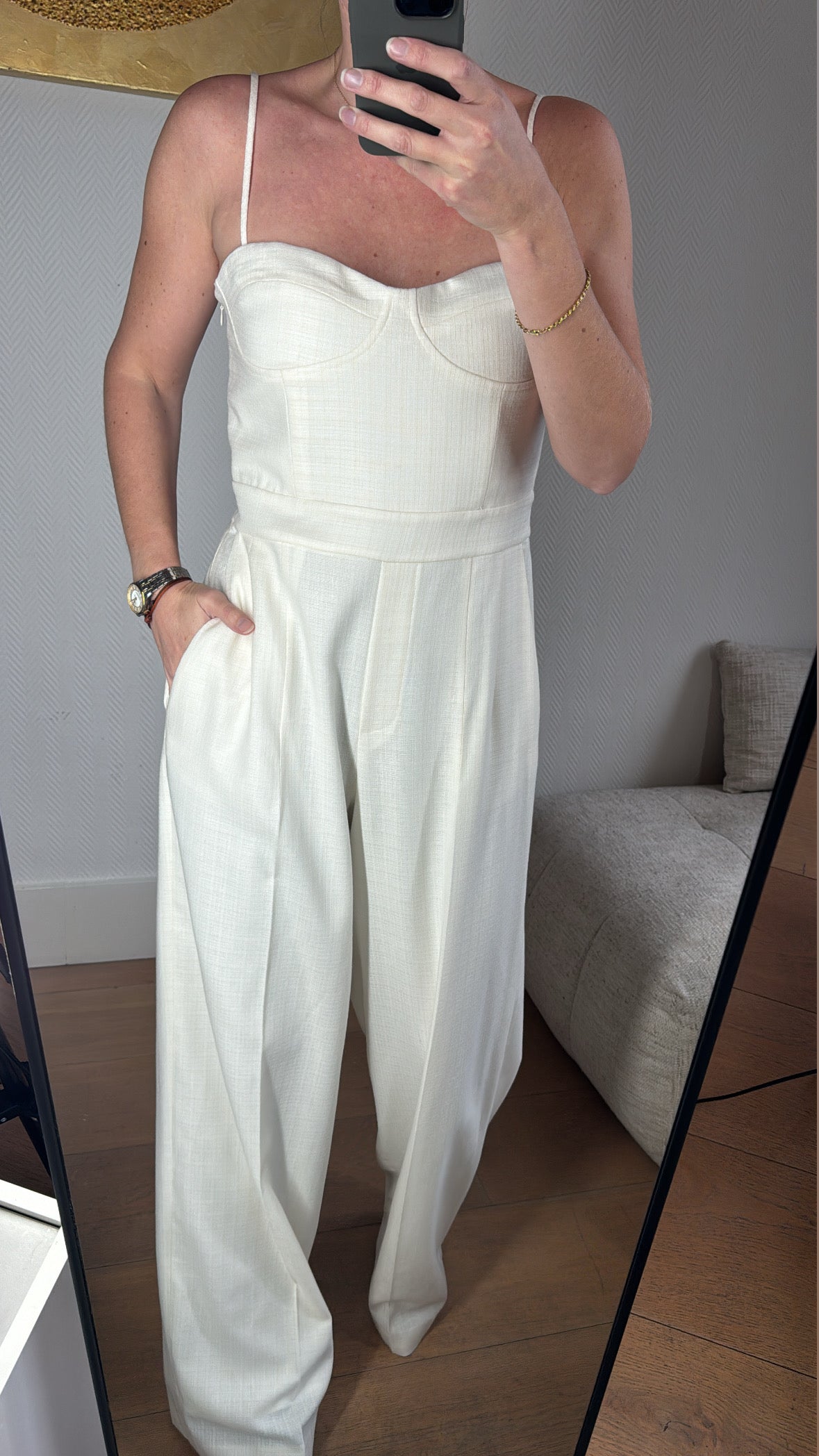 Lauren jumpsuit (L)