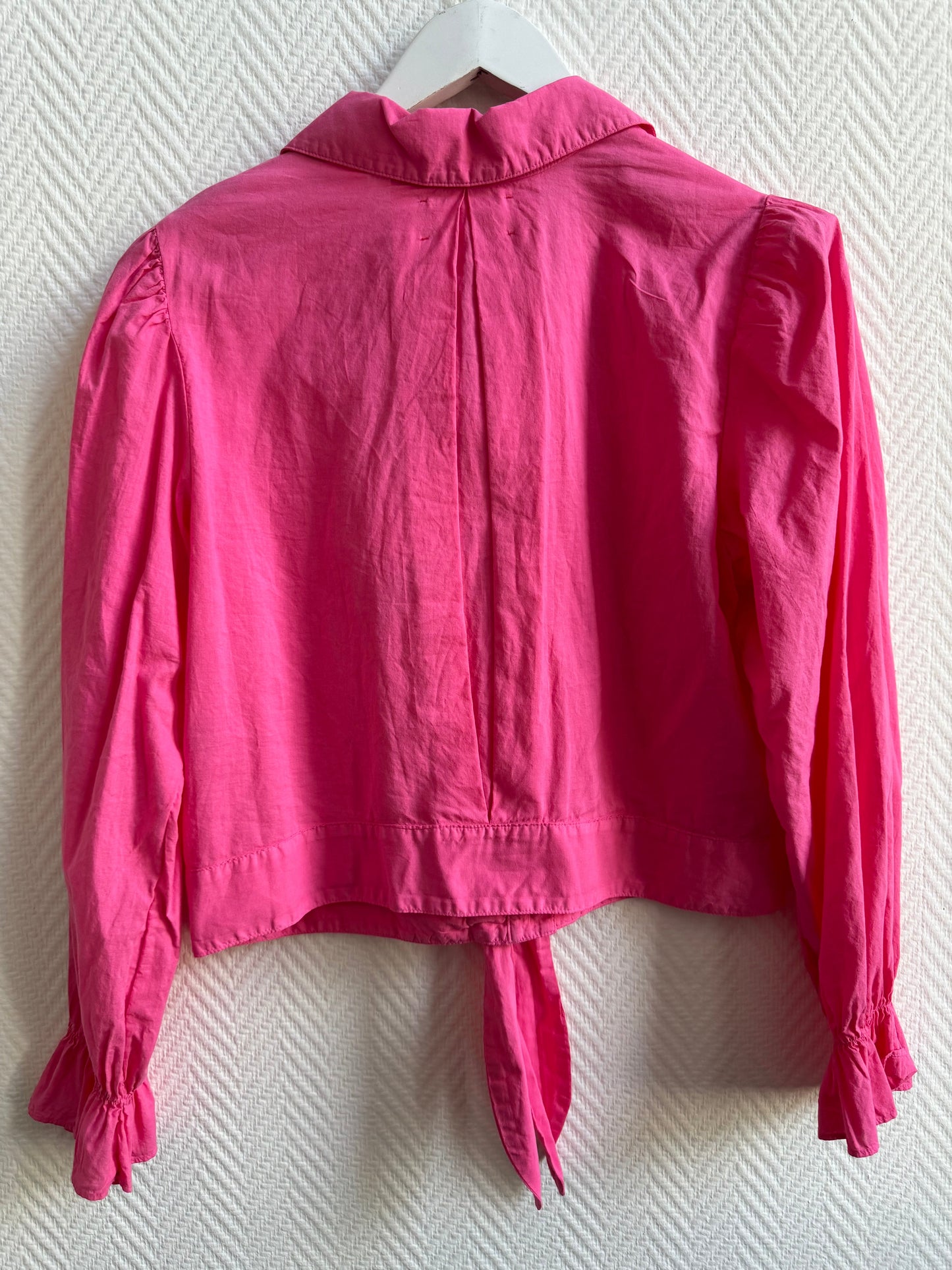 Xirena XS elsie shirt pink glow