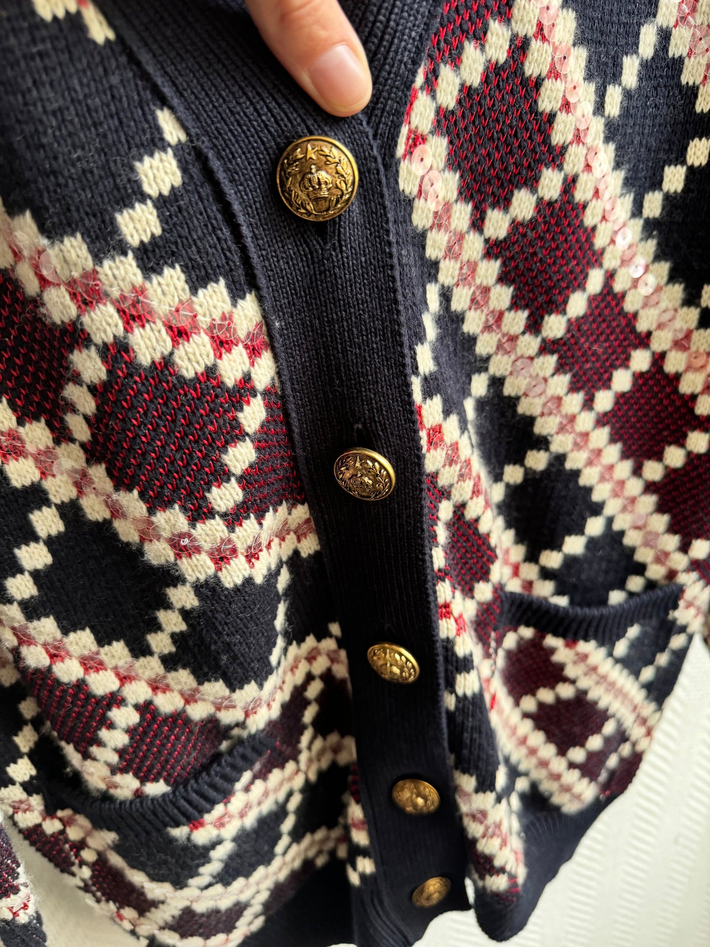 Cardigan vest (S)