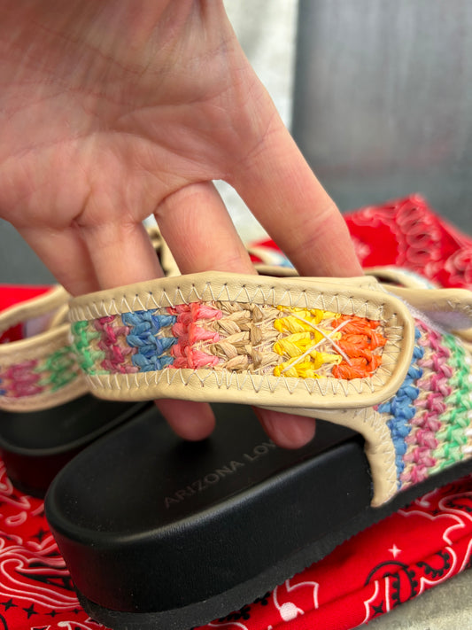 Arizona love sandalen raffia