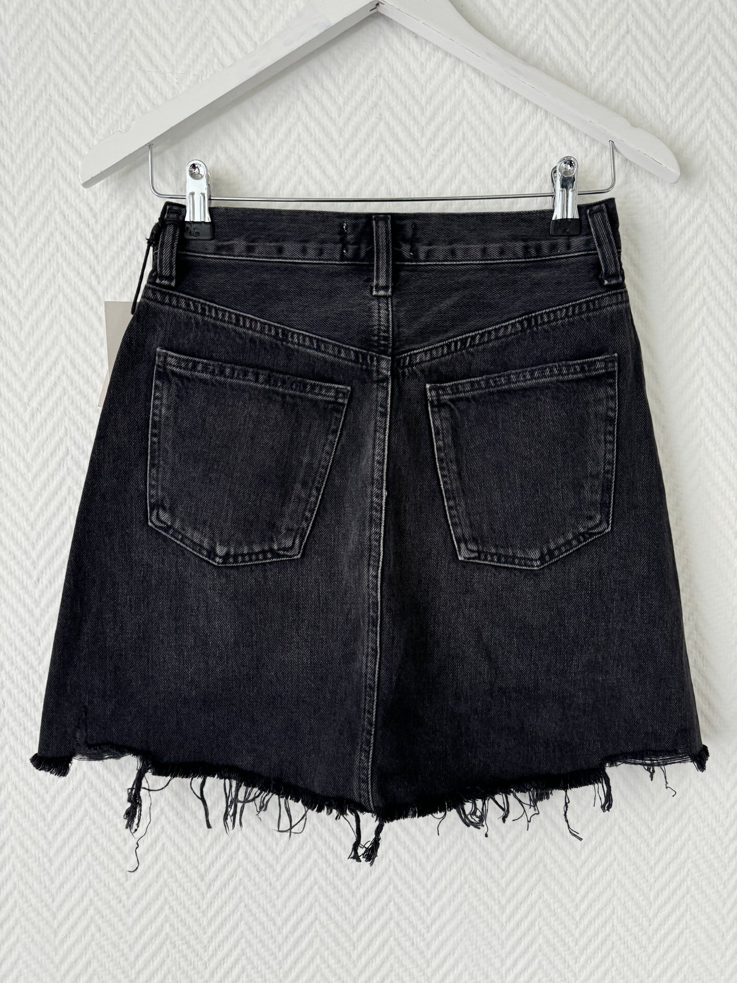 Criss Cross denim skirt (24)