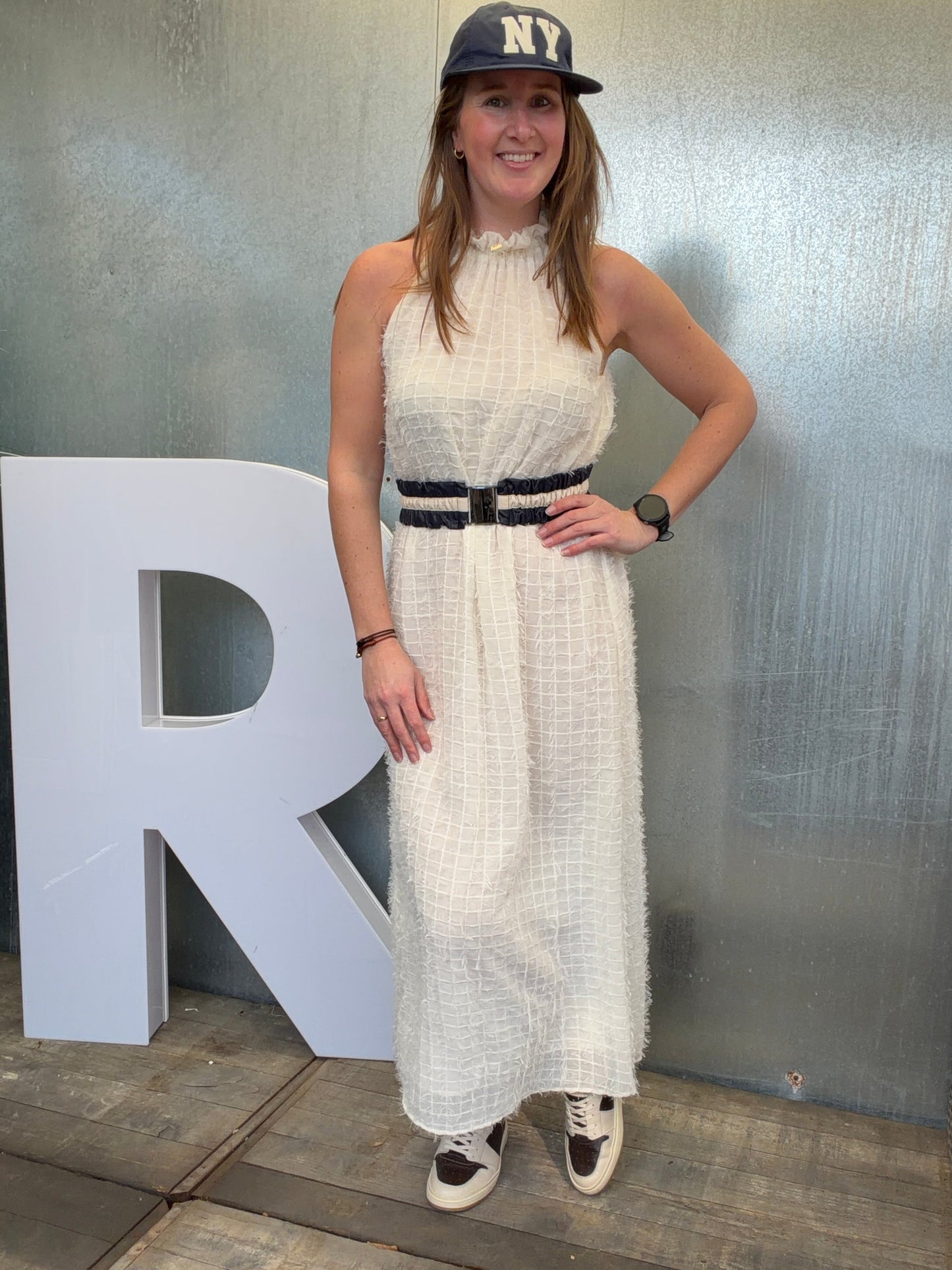 Marisol Long Dress Creme