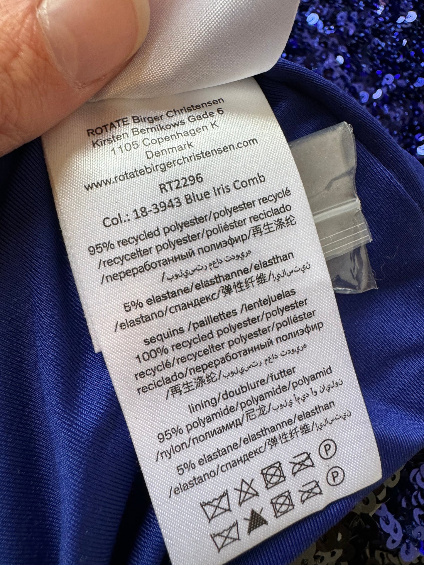 Iris Sequin jurk