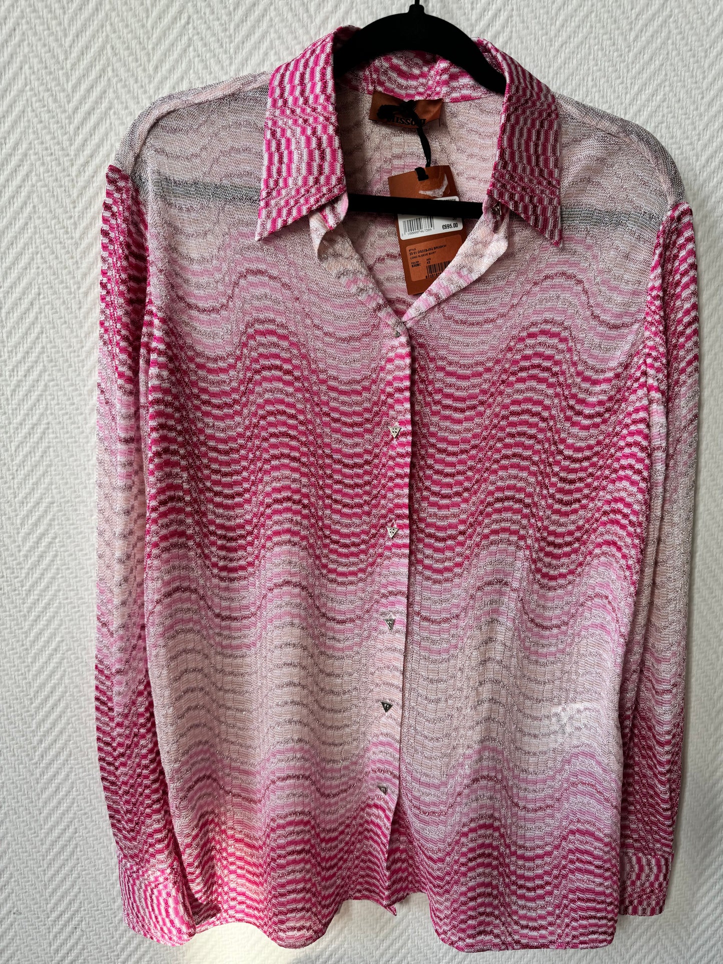 Tonal pink shirt