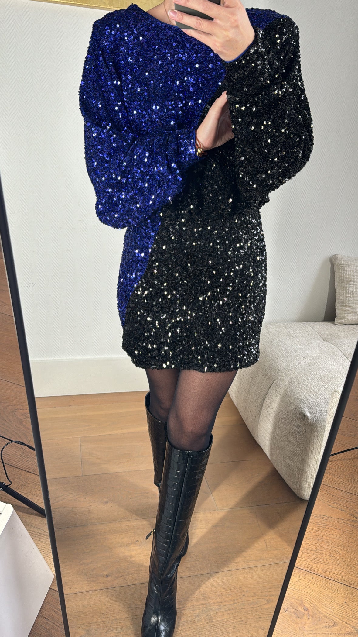 Iris Sequin jurk