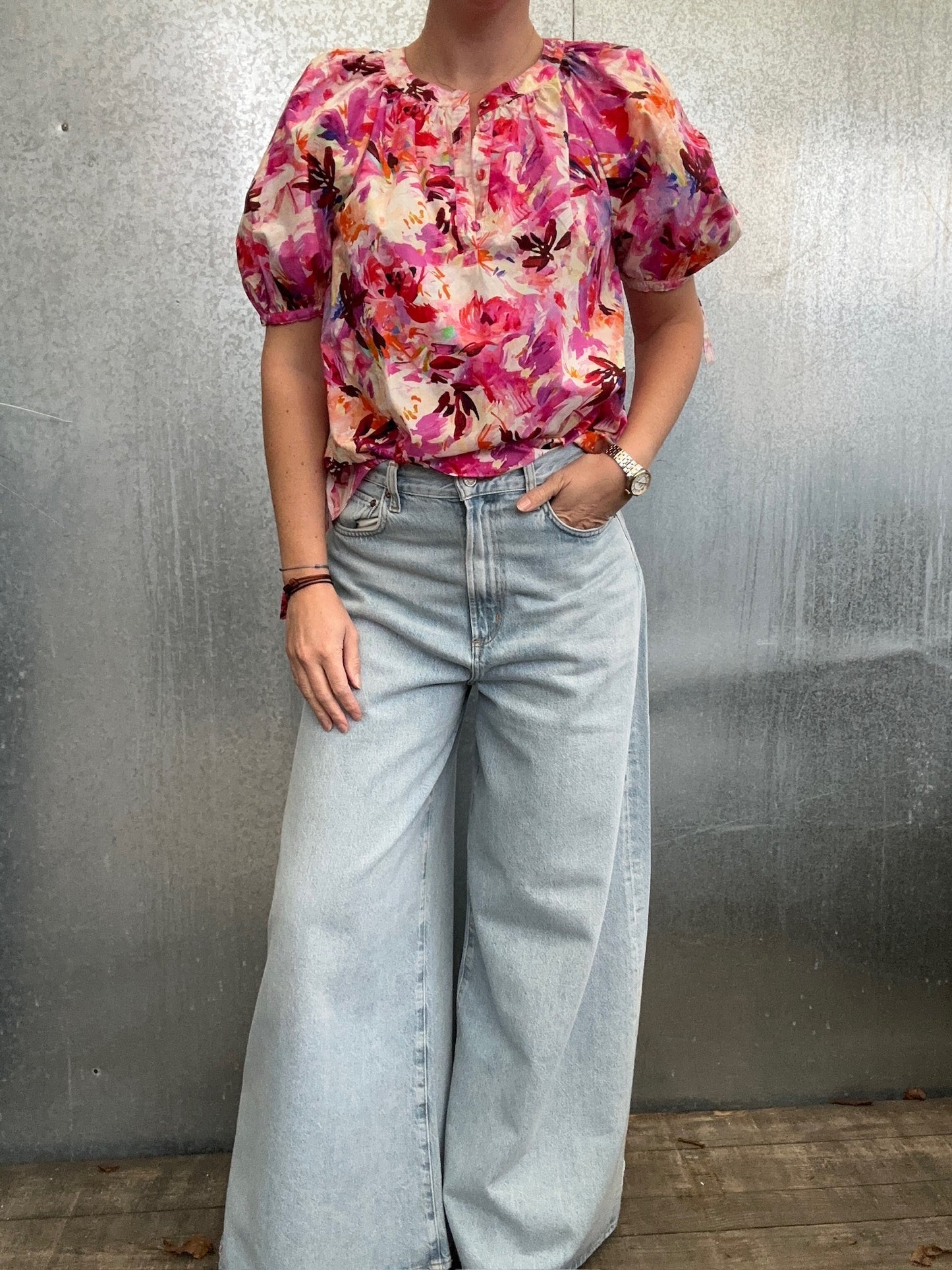 Blouse Vienne Delphium