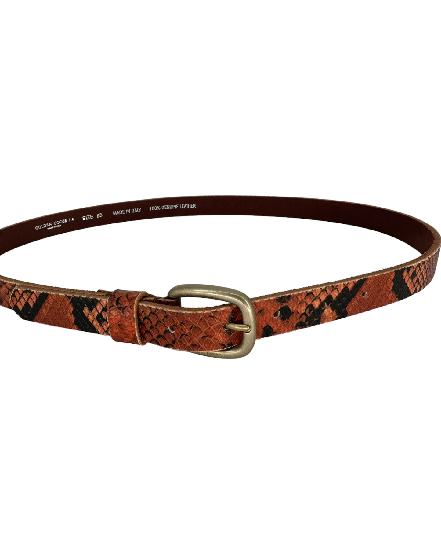 Houston leather belt