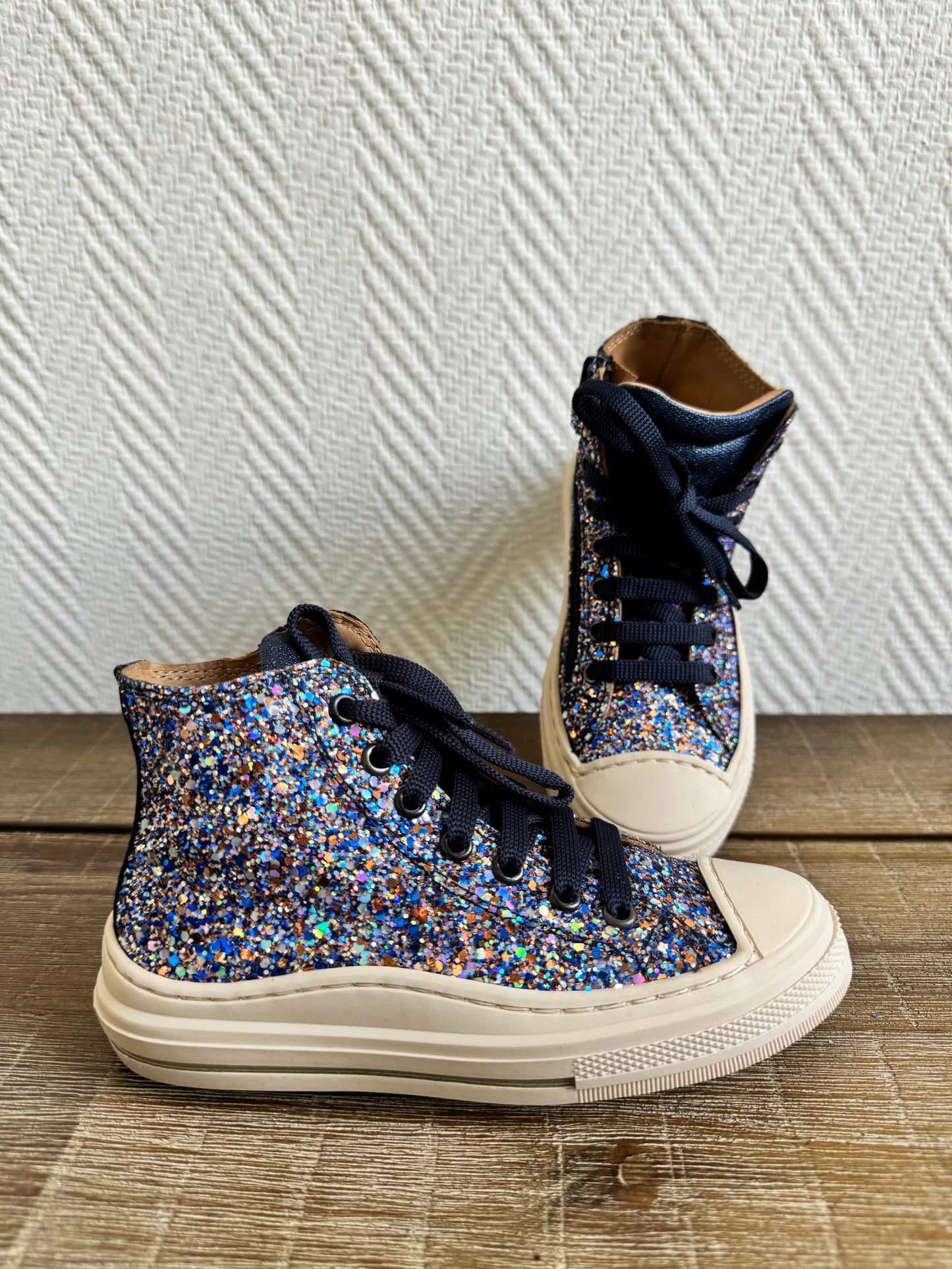 Blue Glitter sneaker