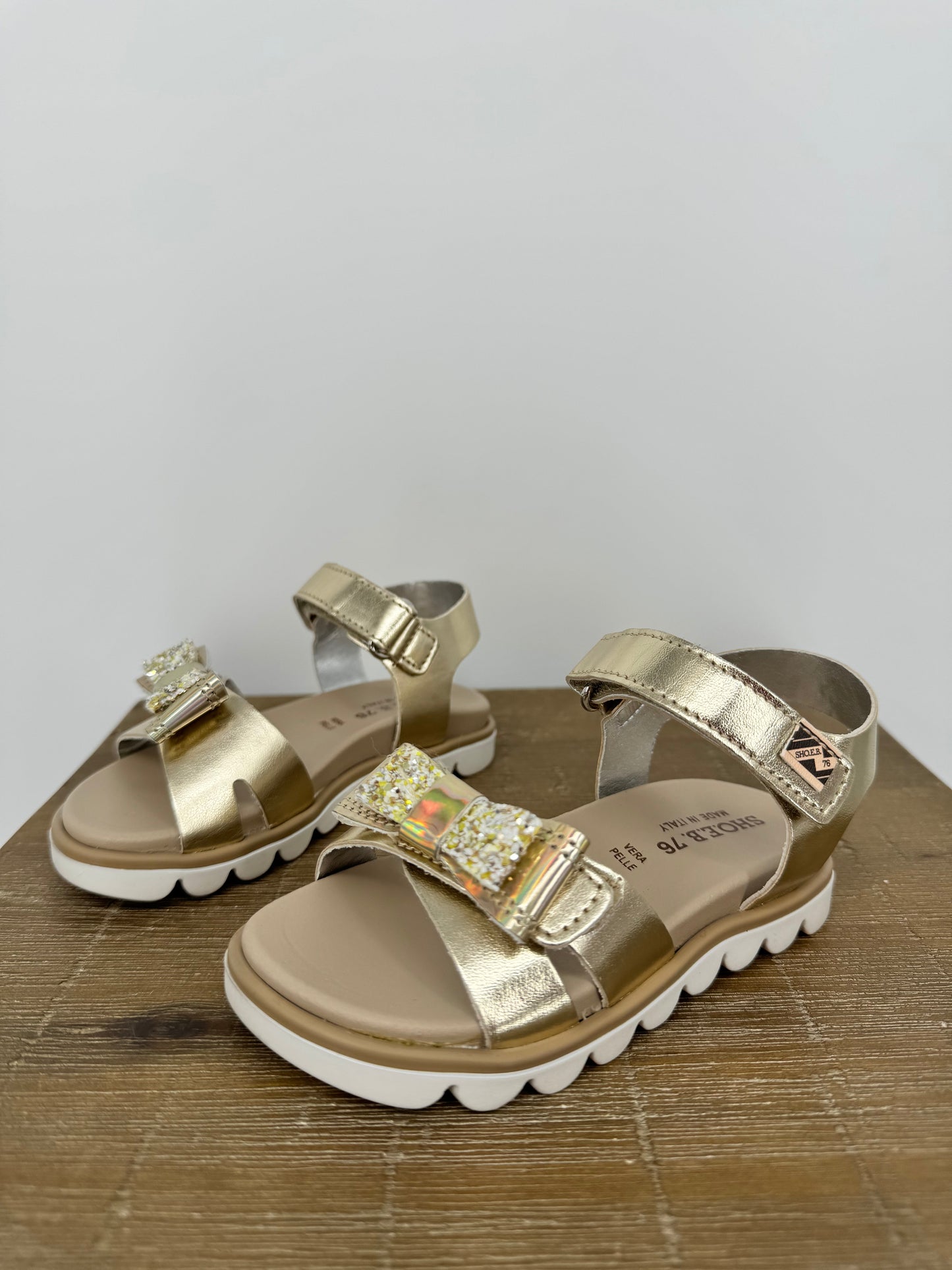 Ecop Gold Platino sandalen