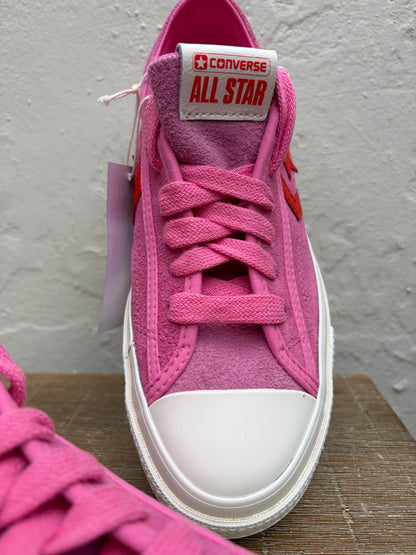 Converse sneakers roze suede