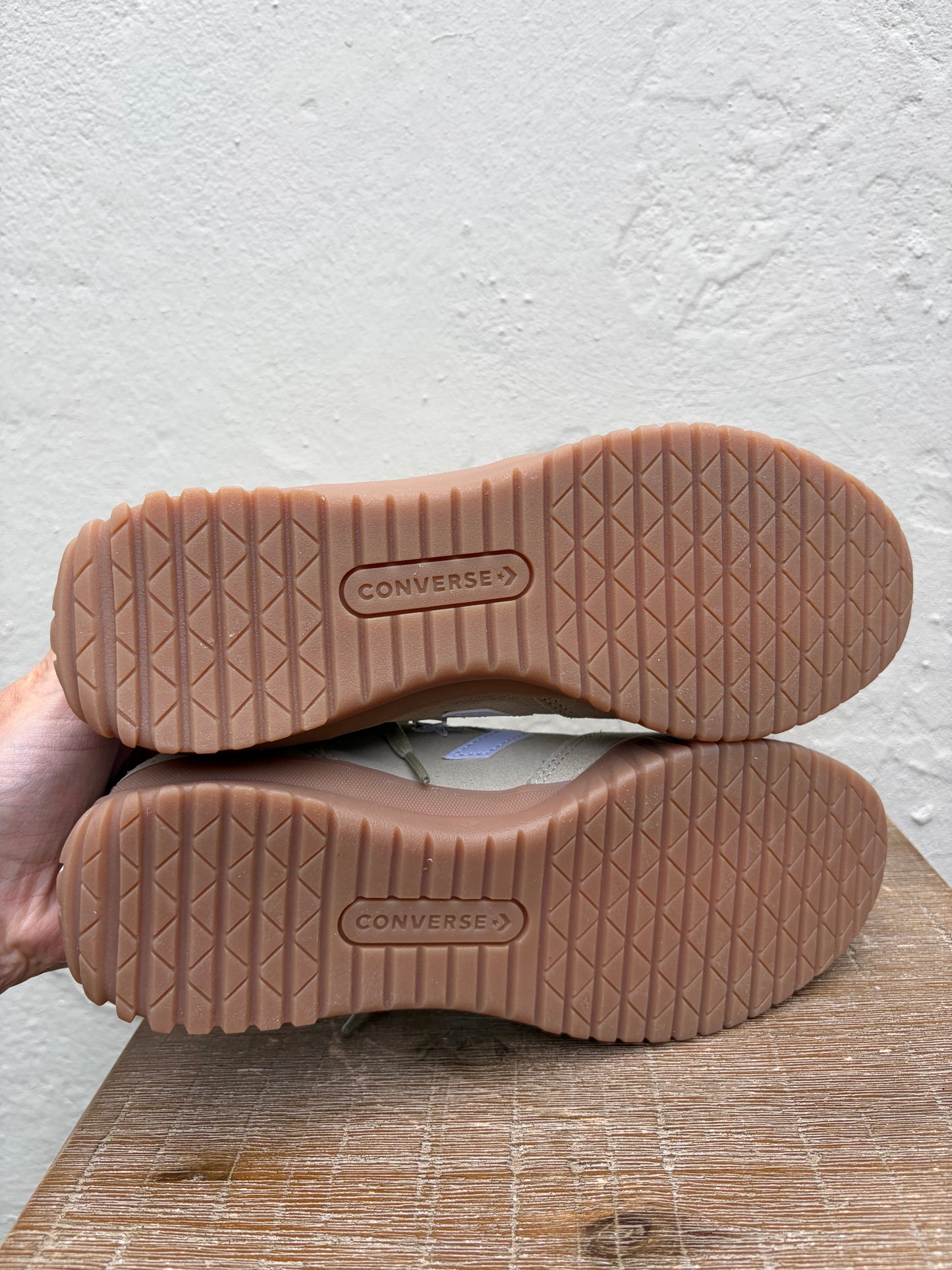 Converse suede sneakers