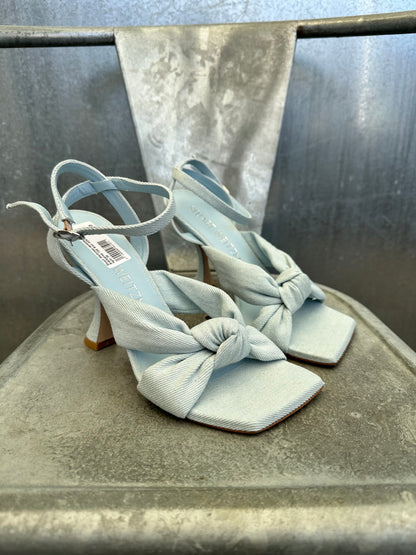 Playa ankelstrap denim sandaal