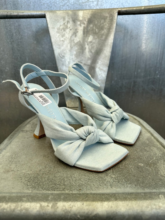 Playa ankelstrap denim sandaal