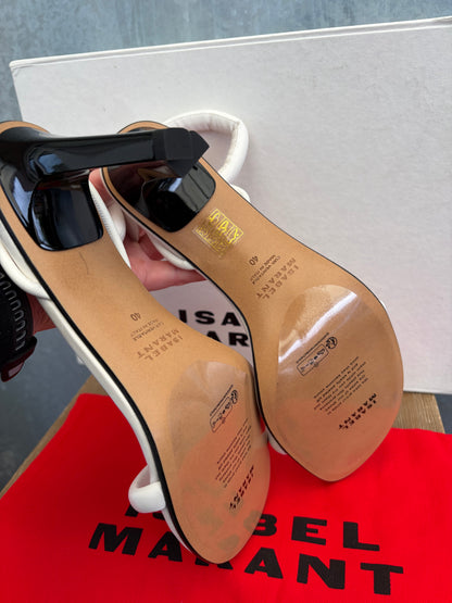 Katree Isabel marant padded heels wit