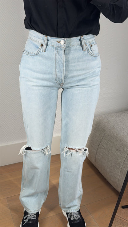 90s High Rise loose jeans