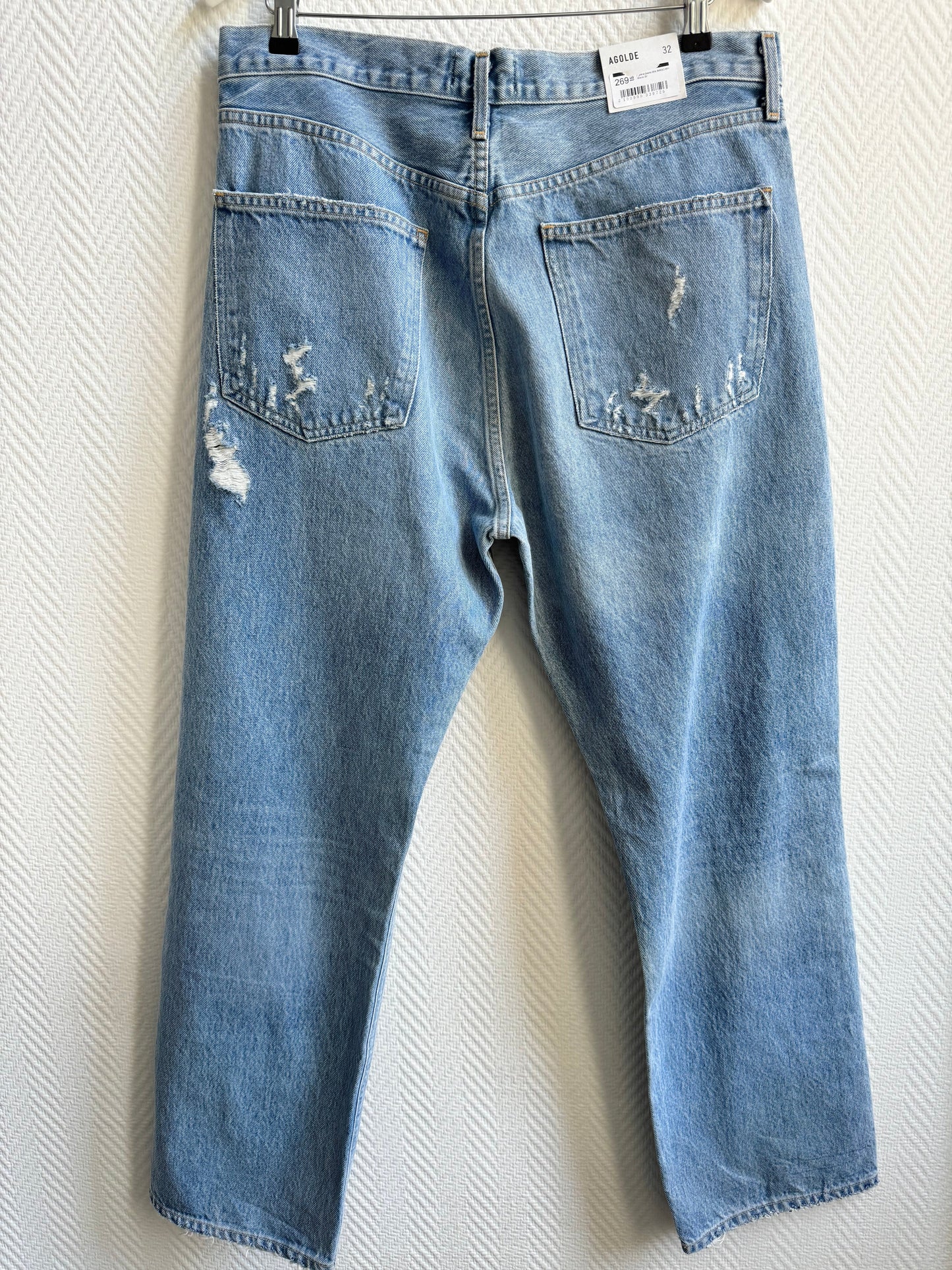 90s Mid rise loose fit jeans (32)