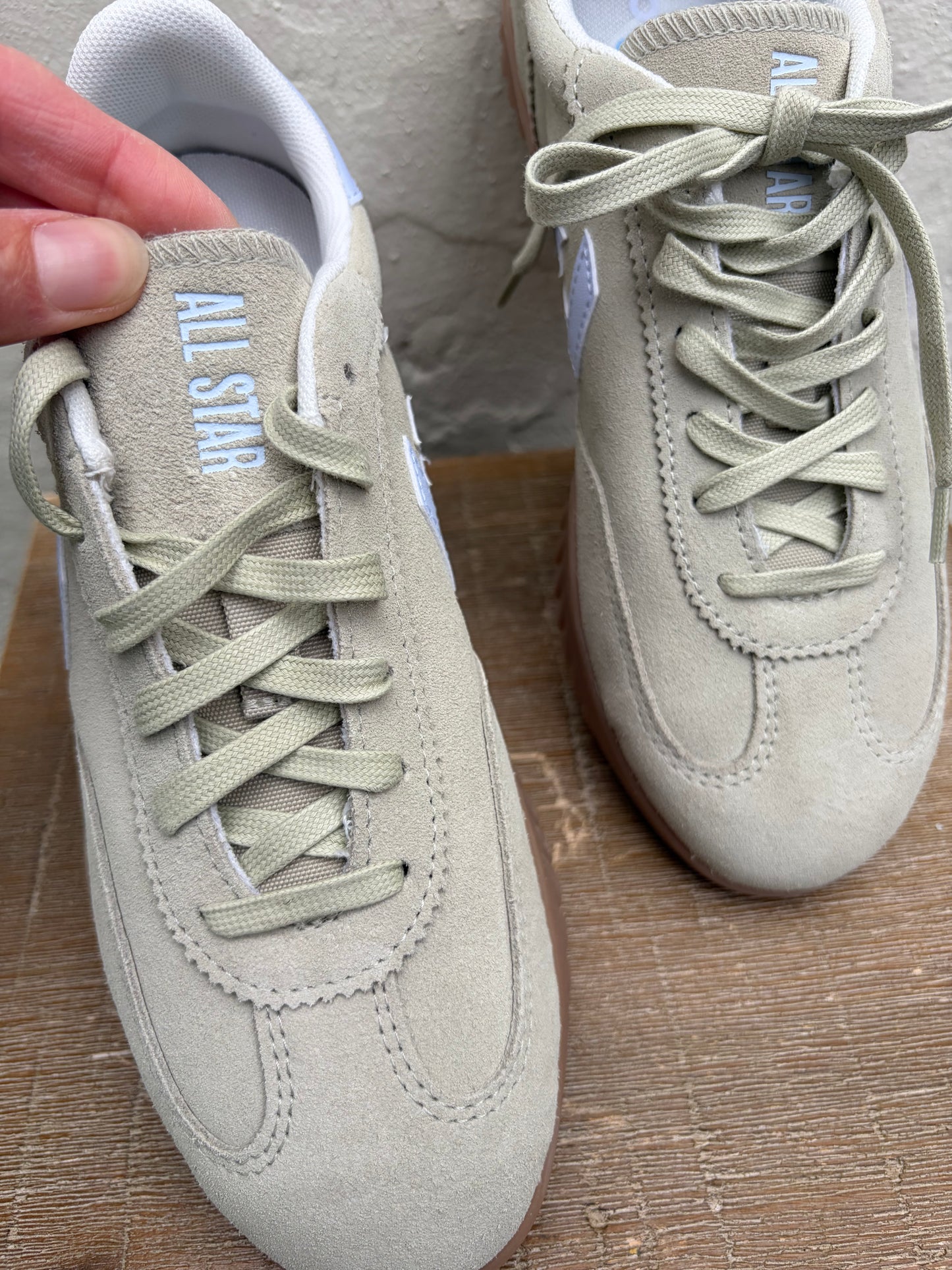 Converse suede sneakers