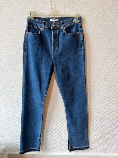 70s High Rise skinny boot jeans