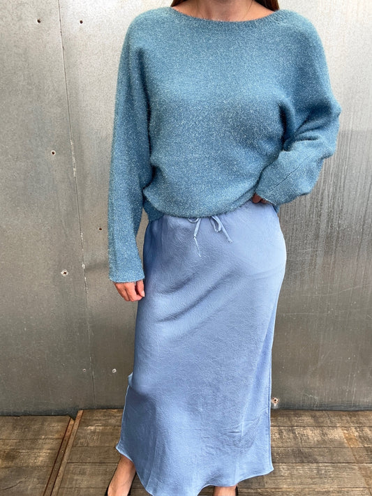 Sinaia skirt azurine blue 38
