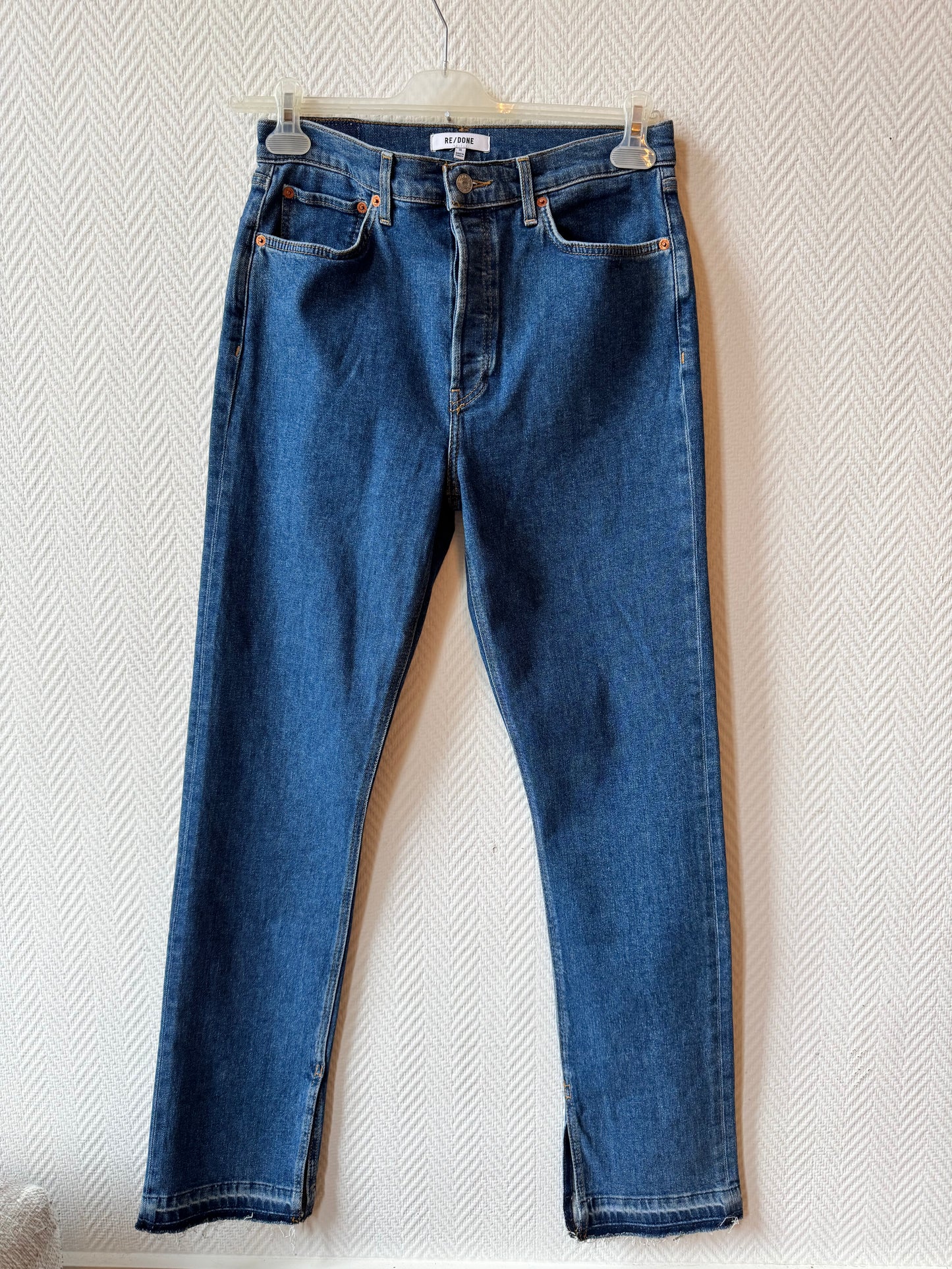 70s High Rise skinny boot jeans