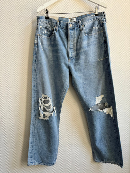 90s Mid rise loose fit jeans (32)