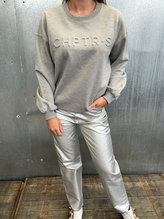 Celeste Sweaters Logo Sweater Grey 38