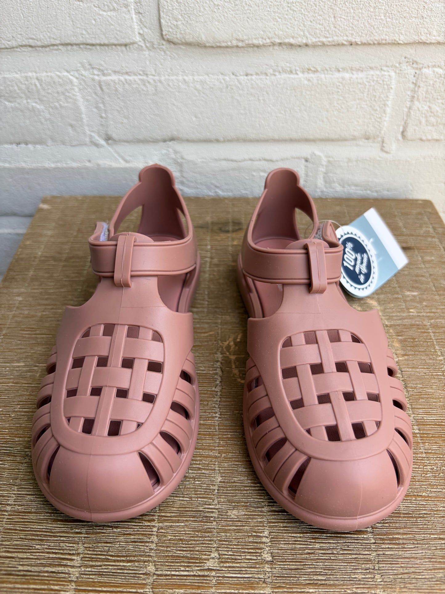 Igor Tobby solid pink sandalen