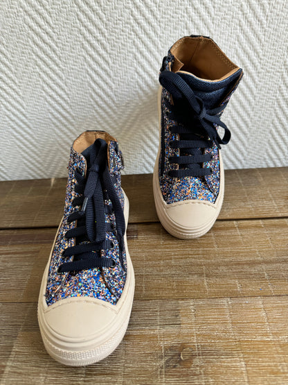 Blue Glitter sneaker