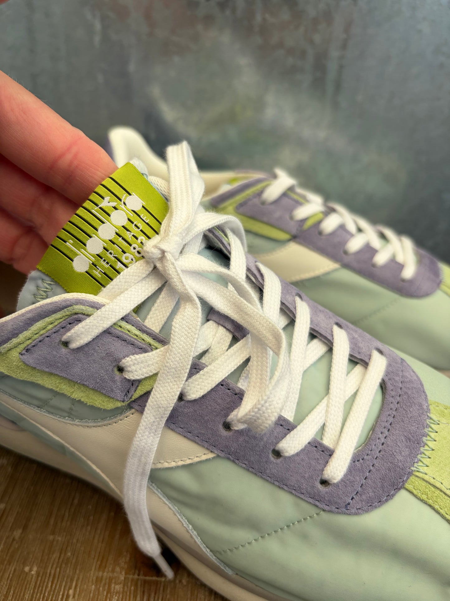 Diadora heritage sneakers Mercury Elite faded Like cream lavender