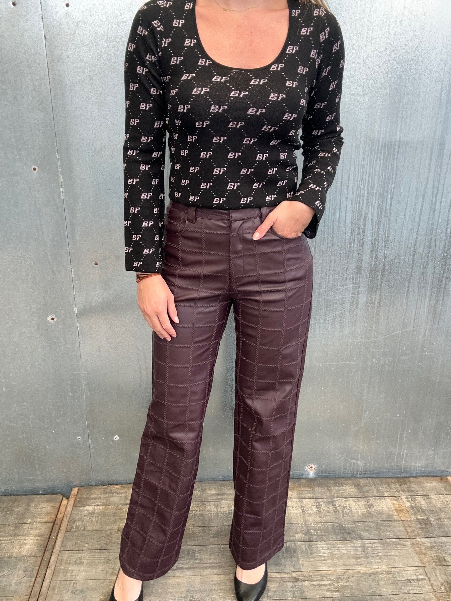 Carmen blush harlequin black