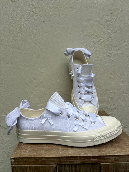 Converse sneakers strik bow
