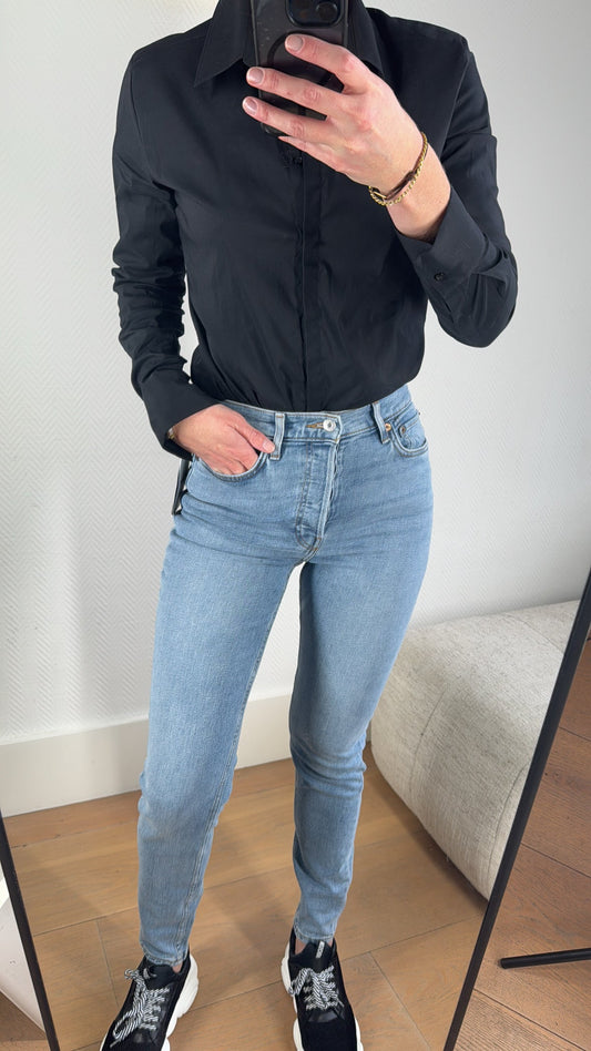 90s High Rise skinny jeans