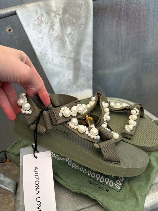 Arizona love sandalen pearl