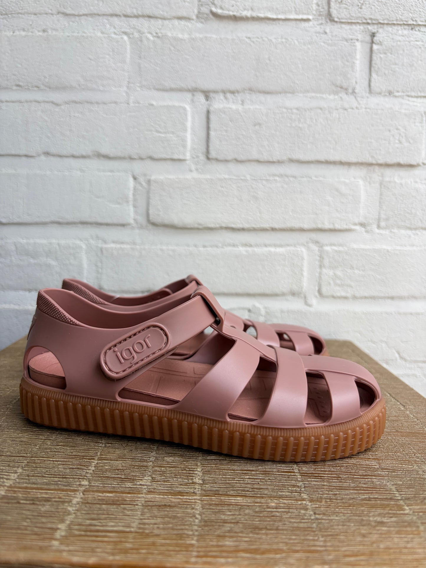 Igor Nico caramelo sandalen dusty pink