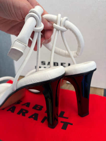 Katree Isabel marant padded heels wit