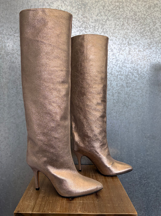 Toral metallic boots 36