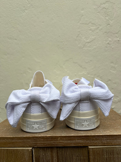 Converse sneakers strik bow