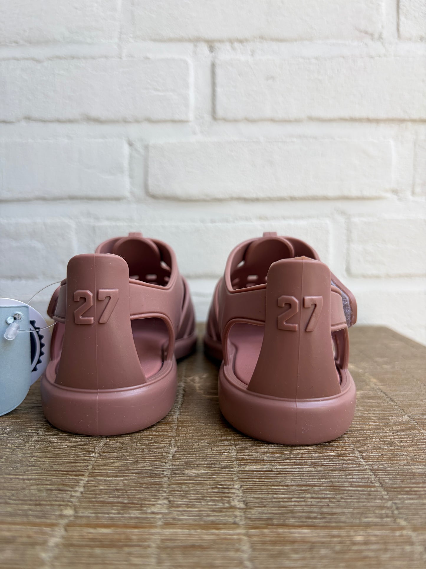 Igor Tobby solid pink sandalen